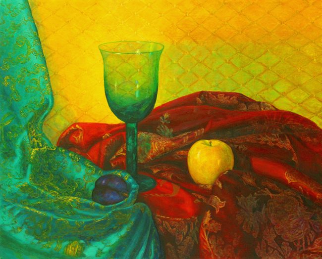 Blue-green Goblet Blue-green Goblet